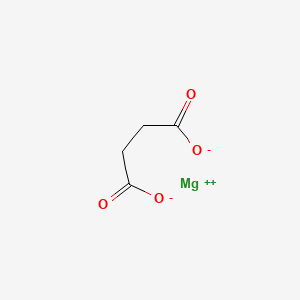molecular formula C4H4MgO4 B1624239 Magnesium succinate CAS No. 556-32-1