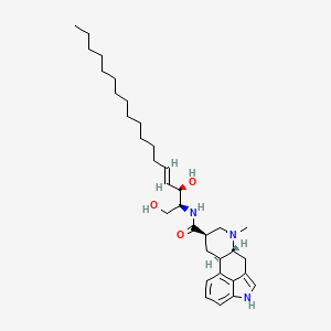 molecular formula C34H53N3O3 B1624273 Dosergoside CAS No. 87178-42-5