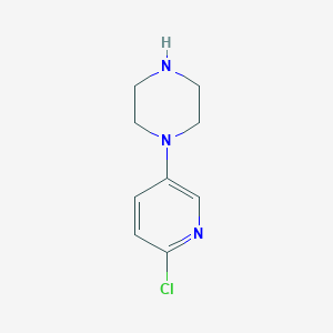 molecular formula C9H12ClN3 B1624289 1-(6-Chloropyridin-3-yl)piperazine CAS No. 412349-03-2