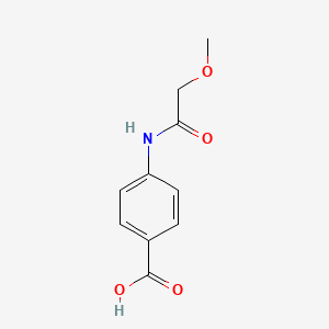 molecular formula C10H11NO4 B1624296 4-[(甲氧基乙酰)氨基]苯甲酸 CAS No. 54057-65-7