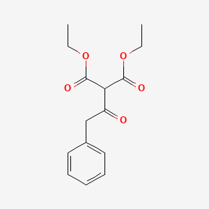 B1624304 Diethyl 2-(2-phenylacetyl)propanedioate CAS No. 20320-59-6