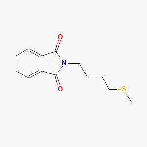 molecular formula C13H15NO2S B1624309 N-(4-Methylsulfanyl-butyl)phthalimide CAS No. 52096-68-1