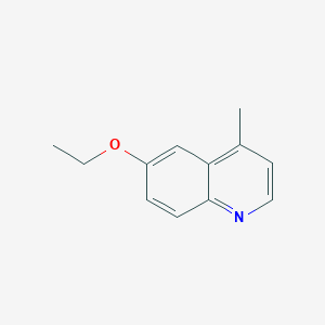 molecular formula C12H13NO B1624310 6-Ethoxy-4-methylquinoline CAS No. 476471-88-2