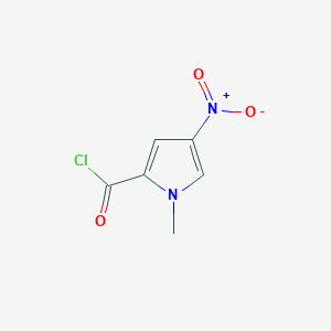 molecular formula C6H5ClN2O3 B1624319 1-Methyl-4-nitro-1H-pyrrole-2-carbonyl chloride CAS No. 28494-51-1