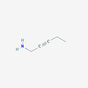 molecular formula C5H9N B1624327 戊-2-炔-1-胺 CAS No. 41282-41-1