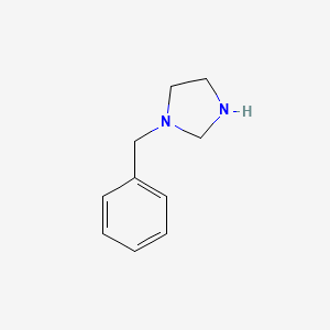 molecular formula C10H14N2 B1624329 1-苯甲酰咪唑烷 CAS No. 630126-04-4