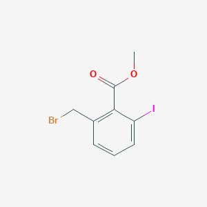 molecular formula C9H8BrIO2 B1624334 Methyl 2-(bromomethyl)-6-iodobenzoate CAS No. 861840-51-9