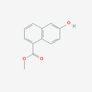 molecular formula C12H10O3 B1624343 Methyl 6-hydroxy-1-naphthoate CAS No. 90162-13-3