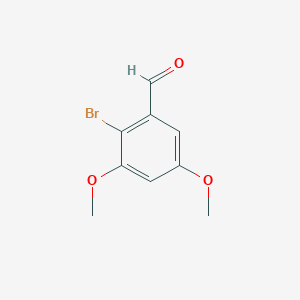 molecular formula C9H9BrO3 B1624352 2-Bromo-3,5-dimethoxybenzaldehyde CAS No. 85565-93-1
