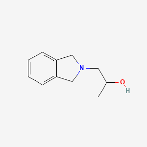 molecular formula C11H15NO B1624358 1-(1,3-Dihydro-isoindol-2-YL)-propan-2-OL CAS No. 26803-96-3