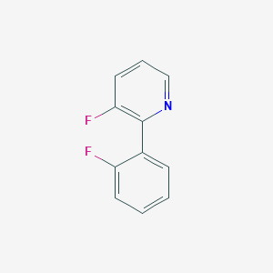 B1624362 3-Fluoro-2-(2-fluorophenyl)pyridine CAS No. 511522-76-2