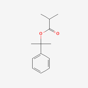 B1624387 alpha,alpha-Dimethylbenzyl isobutyrate CAS No. 7774-60-9