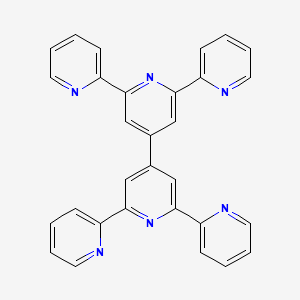 molecular formula C30H20N6 B1624393 双联吡啶 CAS No. 128143-86-2