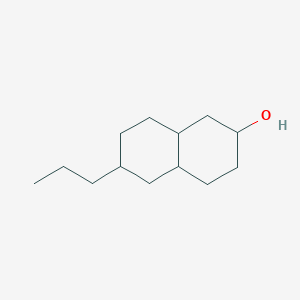 molecular formula C13H24O B1624402 6-Propyldecahydronaphthalen-2-ol CAS No. 315229-09-5