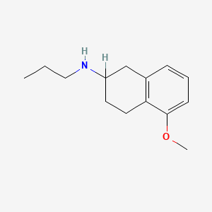 B1624405 2-Propylamino-5-methoxytetralin CAS No. 78598-91-1