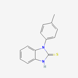 molecular formula C14H12N2S B1624418 1-对甲苯基-1H-苯并咪唑-2-硫醇 CAS No. 92149-91-2