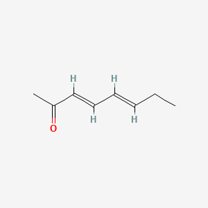 molecular formula C8H12O B1624427 (E,E)-3,5-辛二烯-2-酮 CAS No. 38284-27-4