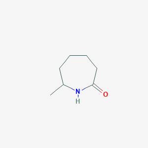 molecular formula C7H13NO B162443 7-甲基氮杂环庚-2-酮 CAS No. 1985-48-4