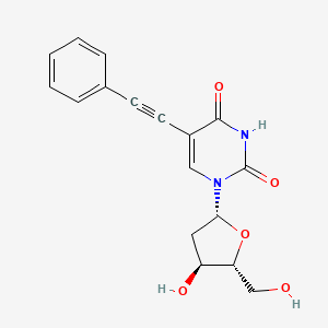 molecular formula C17H16N2O5 B1624493 5-Phenylethynyl-2'-deoxyuridine CAS No. 77887-20-8