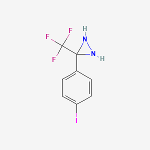 3-(4-Iodophenyl)-3-(trifluoromethyl)diaziridine