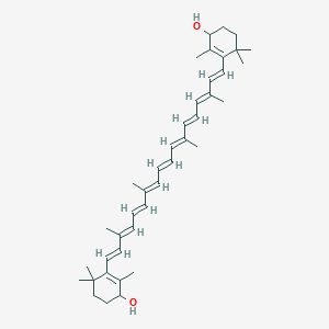 molecular formula C40H56O2 B1624502 异玉米黄质 CAS No. 29065-03-0