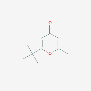 molecular formula C10H14O2 B1624507 2-Tert-butyl-6-methyl-4H-pyran-4-one CAS No. 225378-47-2