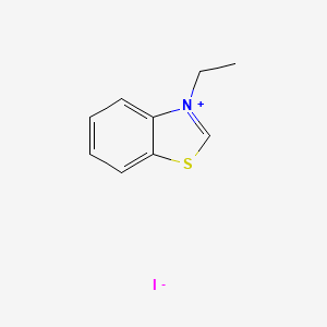 molecular formula C9H10INS B1624515 3-Ethylbenzothiazolium iodide CAS No. 3119-94-6