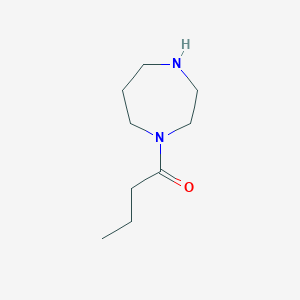 molecular formula C9H18N2O B1624533 1-(1,4-Diazepan-1-yl)butan-1-one CAS No. 61903-12-6