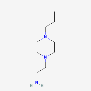 molecular formula C9H21N3 B1624539 2-(4-Propylpiperazin-1-yl)ethanamine CAS No. 4489-50-3