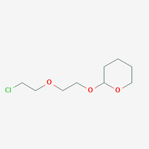 molecular formula C9H17ClO3 B1624553 2-(2-[2-Chloroethoxy]ethoxy)tetrahydropyran CAS No. 54533-84-5