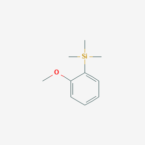 molecular formula C10H16OSi B1624556 2-Trimethylsilylanisole CAS No. 704-43-8