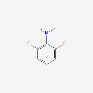 molecular formula C7H7F2N B1624557 2,6-二氟-N-甲基苯胺 CAS No. 55847-14-8