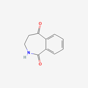 molecular formula C10H9NO2 B1624559 3,4-dihydro-2H-benzo[c]azepine-1,5-dione CAS No. 41764-17-4