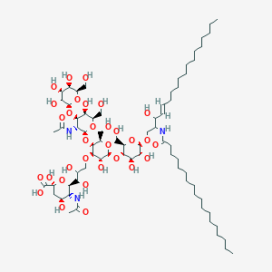 molecular formula C73H130N3O31 B162456 モノシアル酸ガングリオシド GM1 CAS No. 37758-47-7