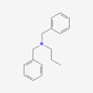 molecular formula C17H21N B1624578 N,N-dibenzylpropan-1-amine CAS No. 22014-89-7