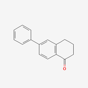 molecular formula C16H14O B1624584 6-phenyl-3,4-dihydronaphthalen-1(2H)-one CAS No. 71912-46-4
