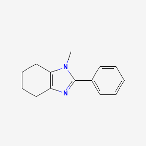 molecular formula C14H16N2 B1624593 1-Methyl-2-phenyl-4,5-tetramethyleneimidazole CAS No. 79607-10-6