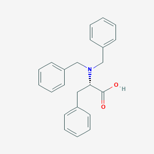 molecular formula C23H23NO2 B1624595 N,N-Dibenzyl-L-phenylalanine CAS No. 95437-43-7