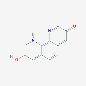 molecular formula C12H8N2O2 B1624608 1,10-Phenanthroline-3,8-diol CAS No. 397266-02-3