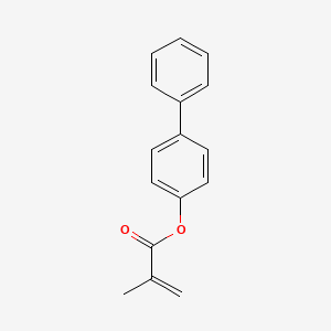 molecular formula C16H14O2 B1624617 2-Methyl-acrylic acid biphenyl-4-YL ester CAS No. 46904-74-9