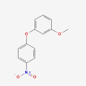 molecular formula C13H11NO4 B1624629 1-Methoxy-3-(4-nitrophenoxy)benzene CAS No. 22479-76-1