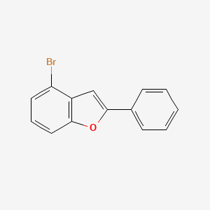 molecular formula C14H9BrO B1624631 4-溴-2-苯基苯并呋喃 CAS No. 863870-92-2