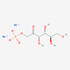 B162465 Sodium (2R,3R,4S)-2,3,4,6-tetrahydroxy-5-oxohexyl phosphate CAS No. 26177-86-6