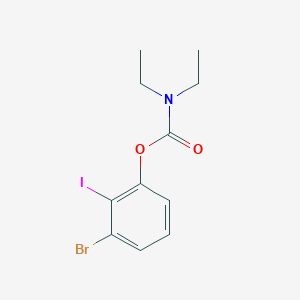 molecular formula C11H13BrINO2 B1624653 3-Bromo-2-iodophenyl diethylcarbamate CAS No. 863870-79-5