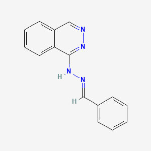 1-(2-Benzylidenehydrazinyl)phthalazine