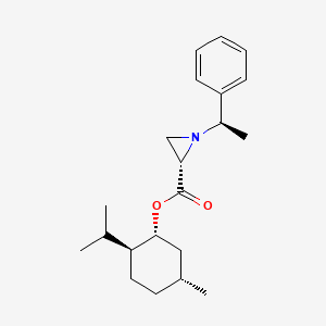 [(1R,2S,5R)-5-Methyl-2-propan-2-ylcyclohexyl] (2S)-1-[(1R)-1-phenylethyl]aziridine-2-carboxylate