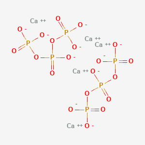 molecular formula Ca5O20P6 B1624669 Pentacalcium bis(triphosphate) CAS No. 26158-70-3