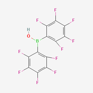 molecular formula C12HBF10O B1624671 Bis(pentafluorophenyl)borinic acid CAS No. 2118-02-7