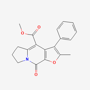 Methyl 2-methyl-8-oxo-3-phenyl-5,6,7,8-tetrahydro-1-oxa-7a-azaindacene-4-carboxylate