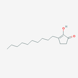 molecular formula C15H26O2 B1624684 3-Decyl-2-hydroxycyclopent-2-enone CAS No. 871482-83-6